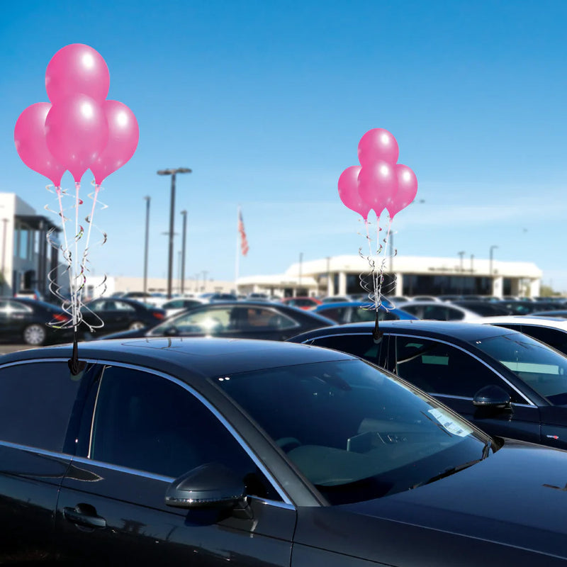 Load image into Gallery viewer, PermaShine® 4-Balloon Bouquet Adjustable Car Window Kit