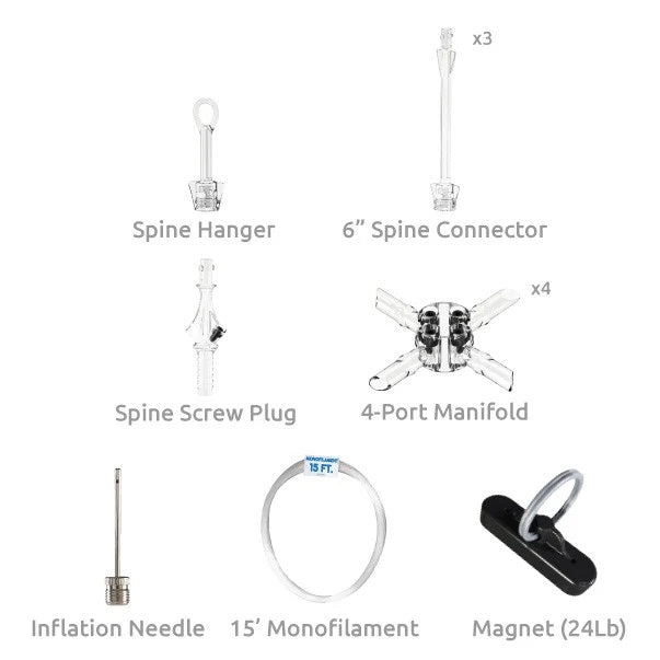 Load image into Gallery viewer, PermaShine® 4-Layer Ceiling Balloon Column Kit