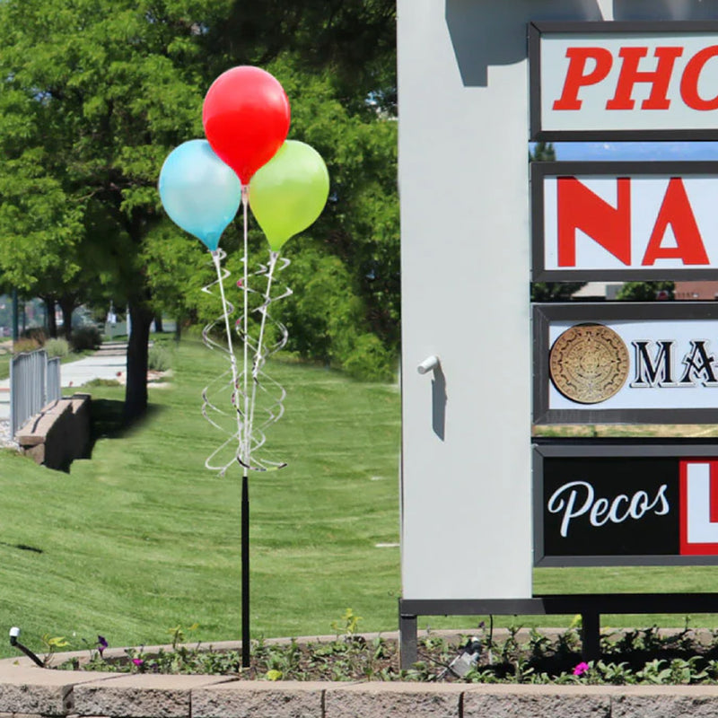 Load image into Gallery viewer, PermaShine® 3-Balloon Bouquet Short Pole Kit