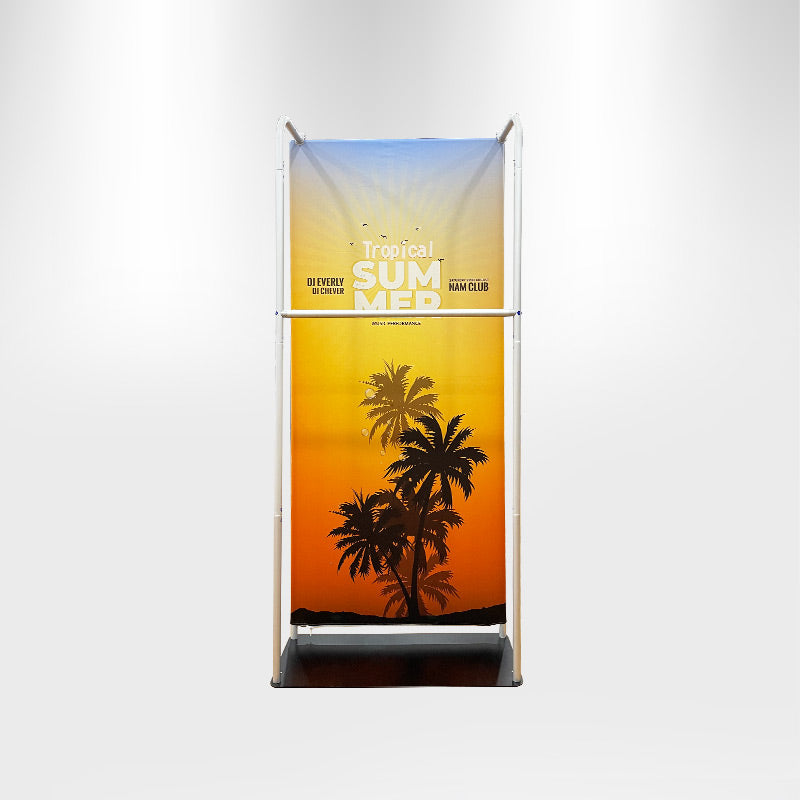 Load image into Gallery viewer, Tension Fabric Stand With Hanging Rail