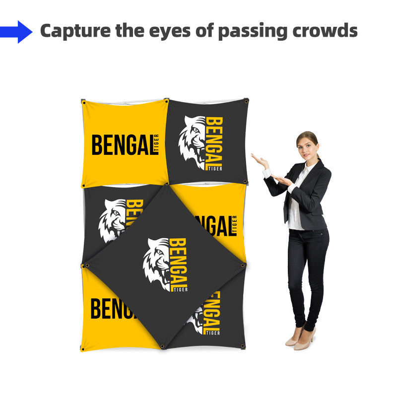 Load image into Gallery viewer, 2x3 Floor Grid Pop Up Display