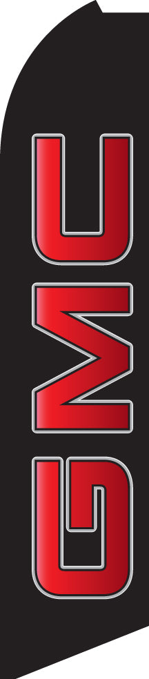 Load image into Gallery viewer, Half Sleeve Swooper Feather Flag - GMC