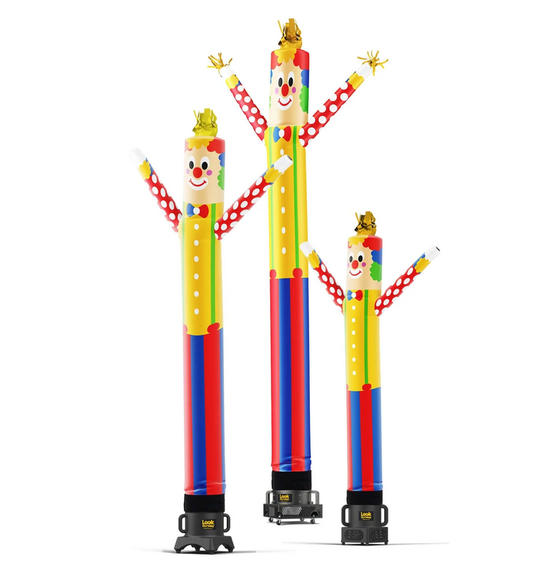 Load image into Gallery viewer, Clown Air Dancers® Inflatable Tube Man Character