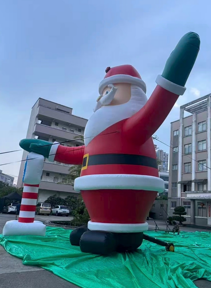 Load image into Gallery viewer, Giant PVC Santa Inflatable