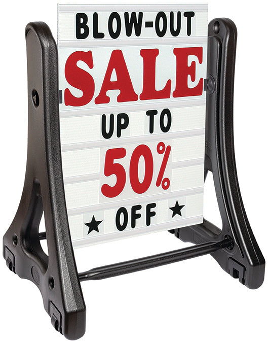 Load image into Gallery viewer, Deluxe Swinger Sidewalk Sign Kit - 2 Sided