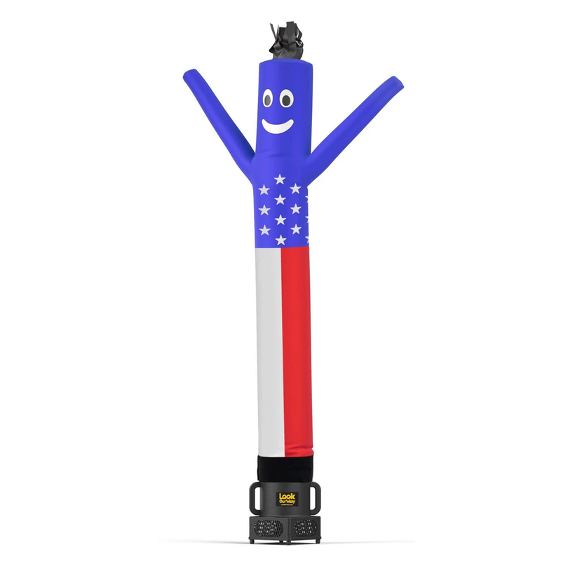 Load image into Gallery viewer, American Flag Air Dancers® Inflatable Tube Man