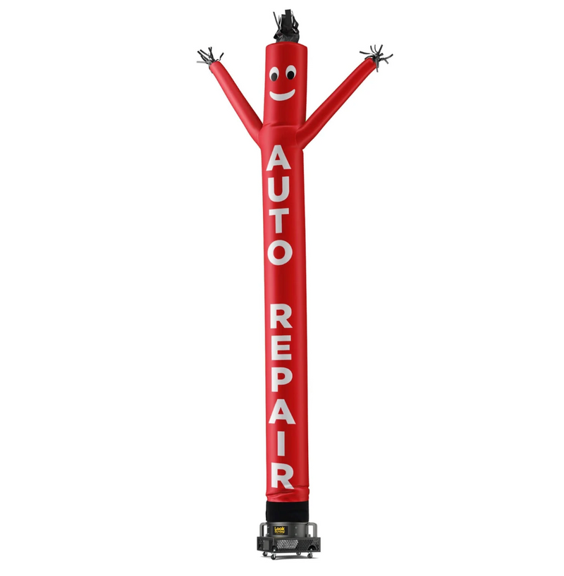 Load image into Gallery viewer, Auto Repair Air Dancers® Inflatable Tube Man Red