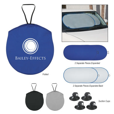 Load image into Gallery viewer, Collapsible Automobile Sun Shades