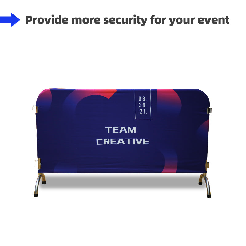 Load image into Gallery viewer, Custom Crowd Barrier Cover ( Cover Only )