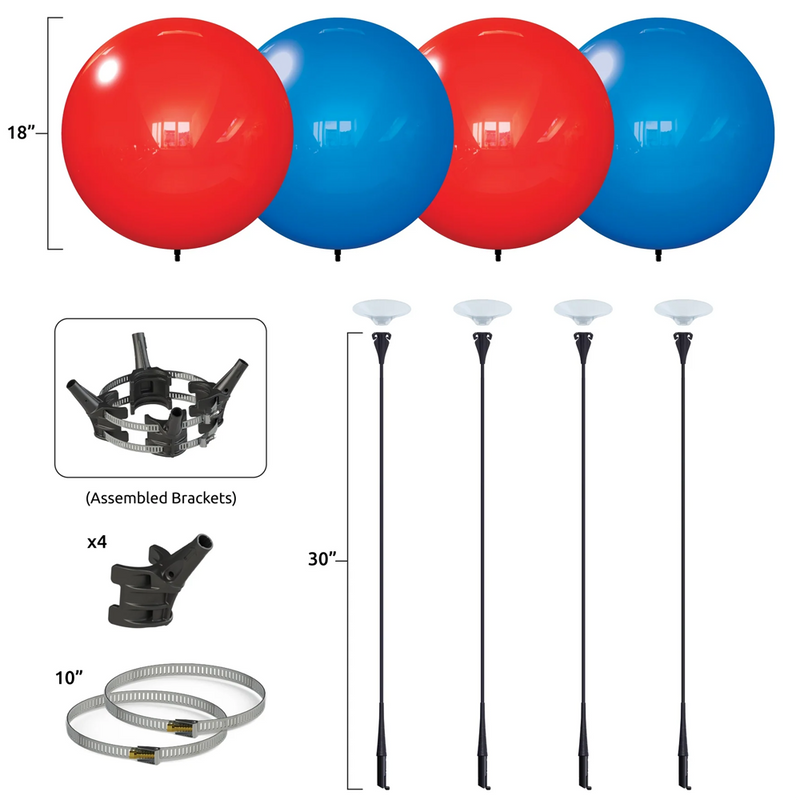 Load image into Gallery viewer, DuraBalloon® Light Pole Kit - 4 Pack