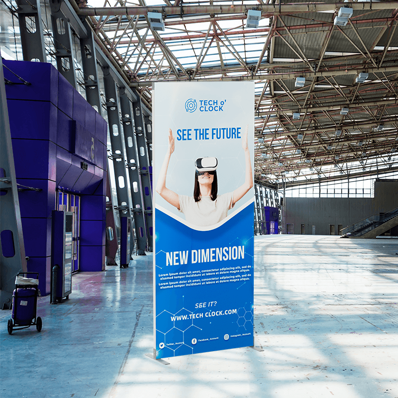 Load image into Gallery viewer, Foldable SEG Fabric Display Stand