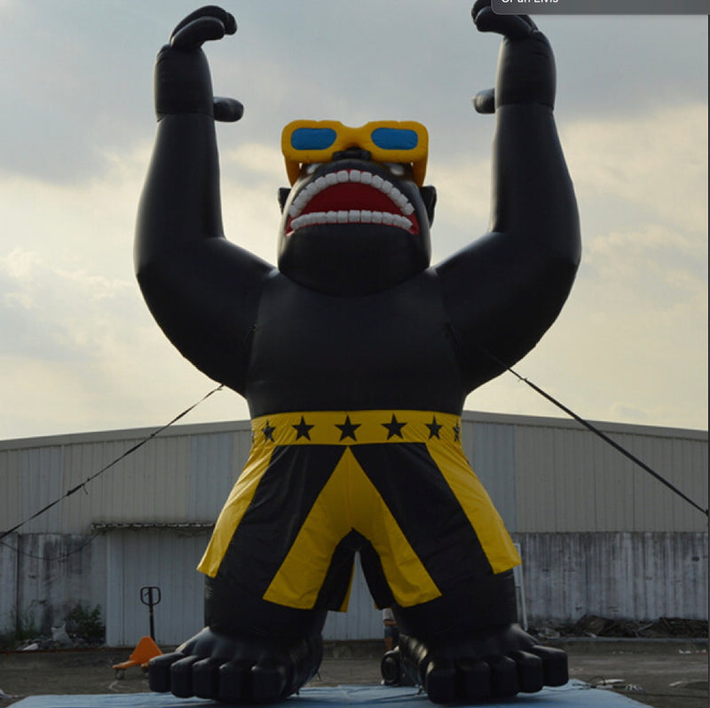 Load image into Gallery viewer, Giant Inflatable Gorilla