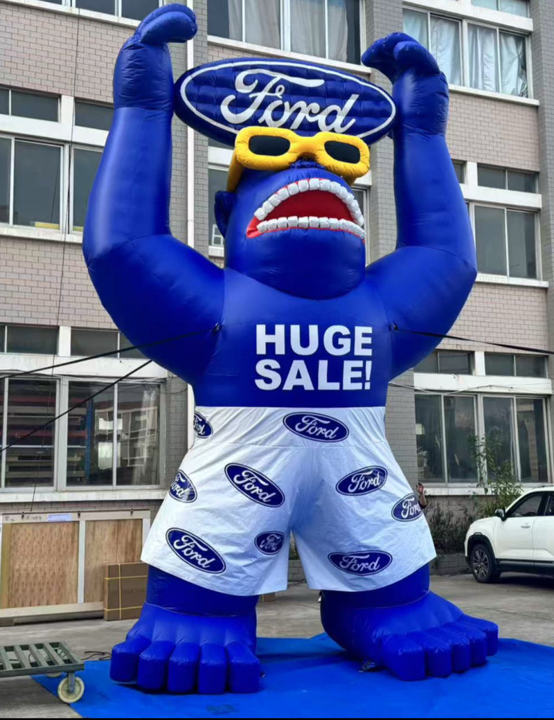 Load image into Gallery viewer, Giant Inflatable Gorilla