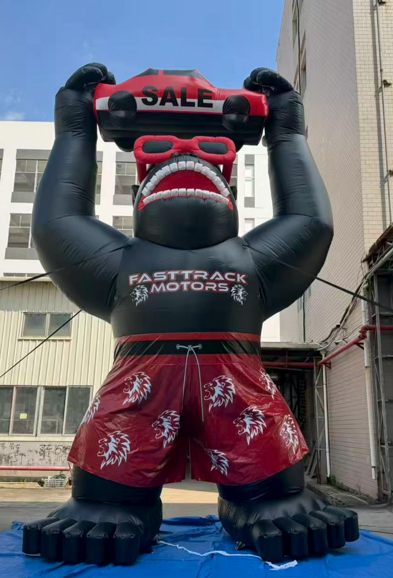 Load image into Gallery viewer, Giant Inflatable Gorilla