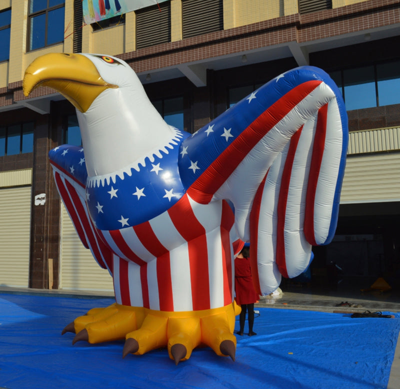 Load image into Gallery viewer, Giant Patriotic Eagle PVC Inflatable
