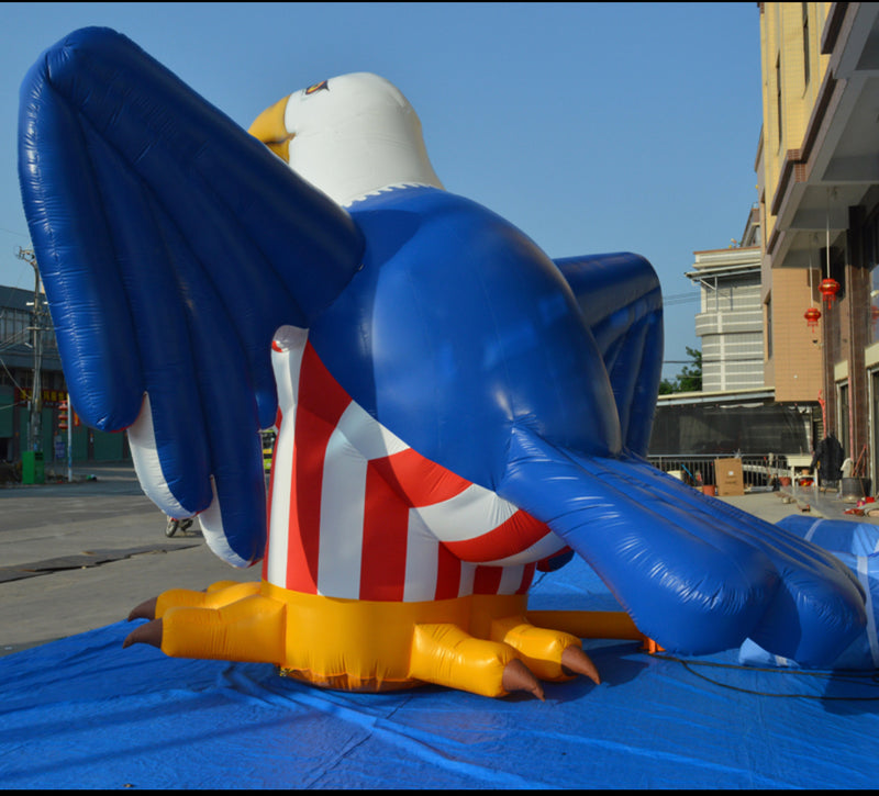 Load image into Gallery viewer, Giant Patriotic Eagle PVC Inflatable