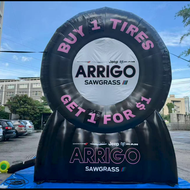 Load image into Gallery viewer, Giant Tire PVC Inflatable