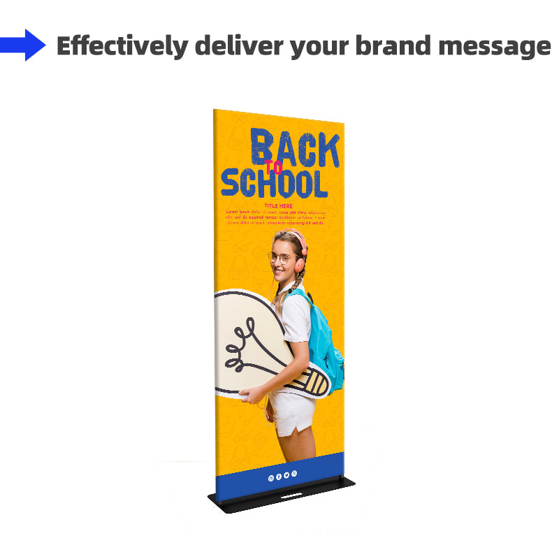 Load image into Gallery viewer, Fabric Banner Stand-Premium (Square Corners)