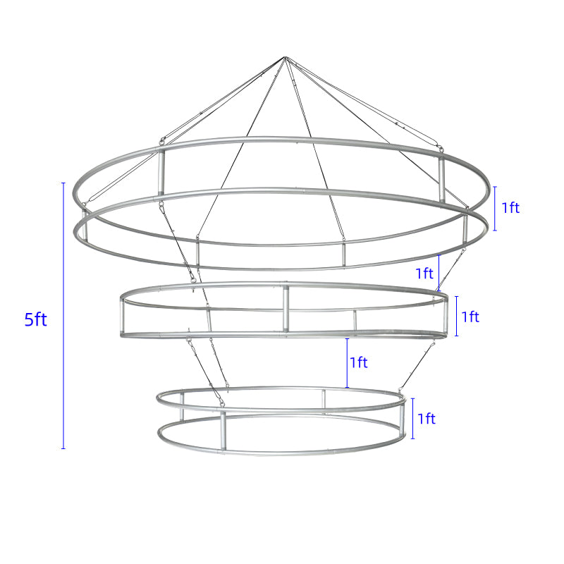 Load image into Gallery viewer, Tiered Circle Hanging Sign