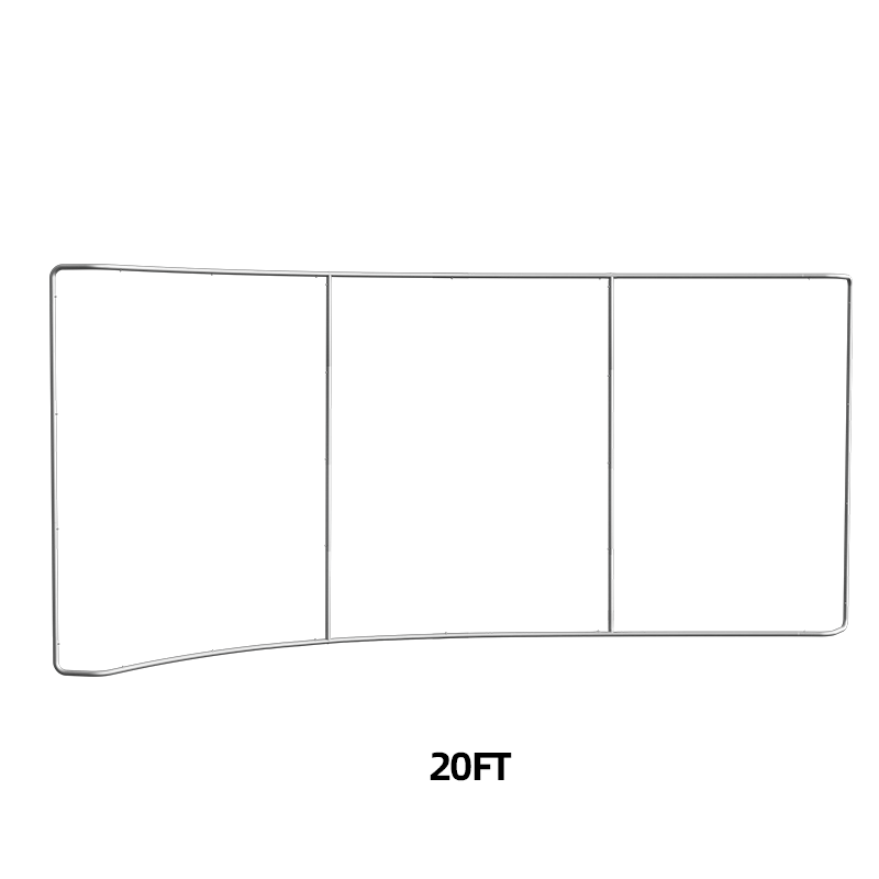 Load image into Gallery viewer, Curved Tension Fabric Display