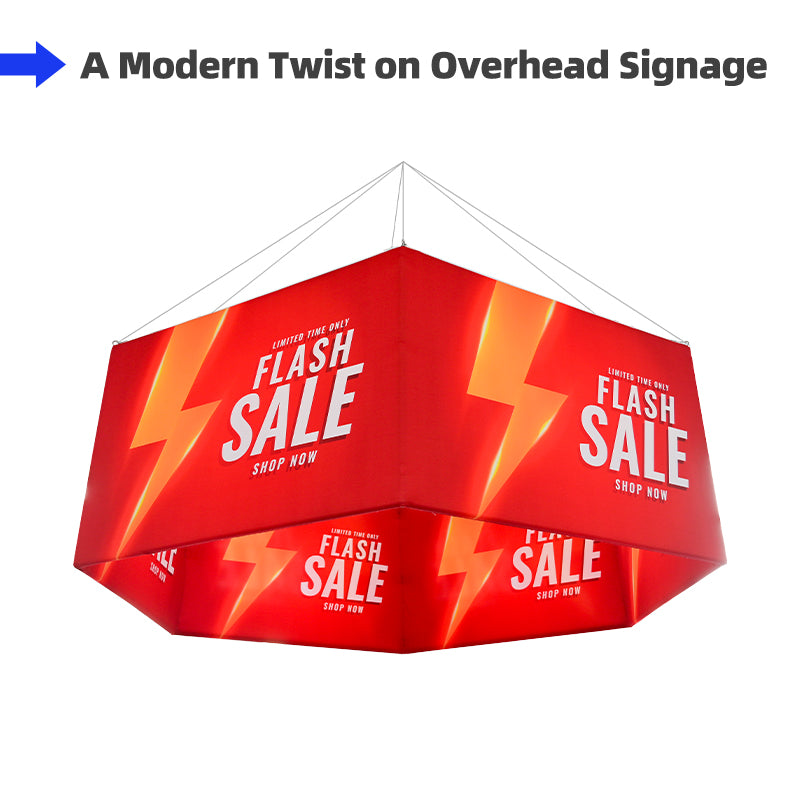 Load image into Gallery viewer, Hexagon Hanging Sign