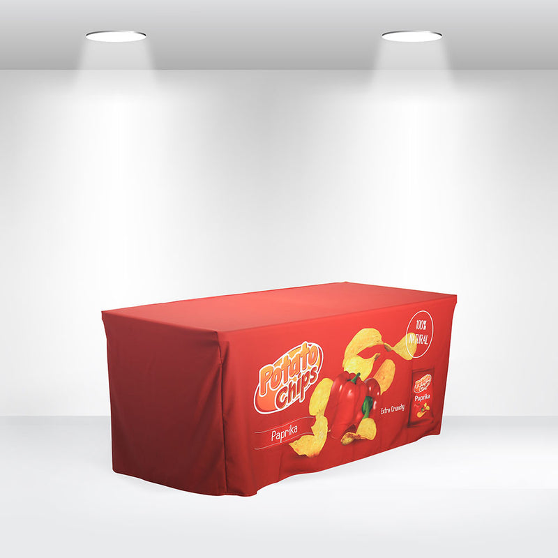 Load image into Gallery viewer, Fitted Table Covers Back with Zipper