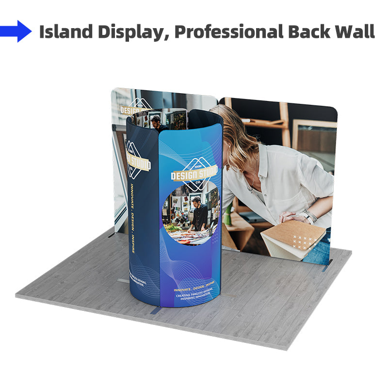 Load image into Gallery viewer, 13x10ft Magnetic Modular Fabric Displays-B