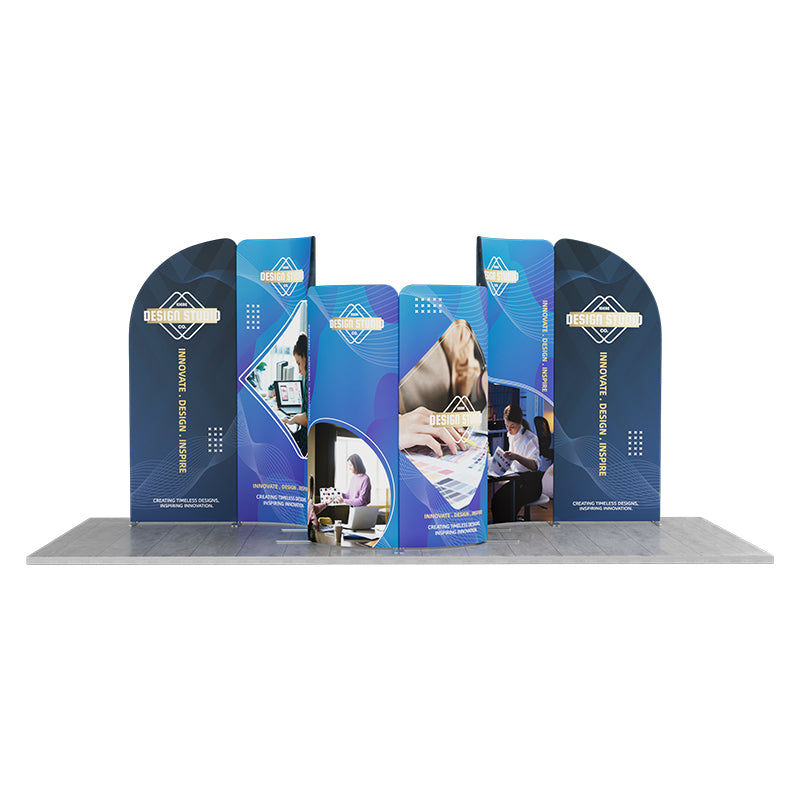 Load image into Gallery viewer, 13x10ft Magnetic Modular Fabric Displays-A