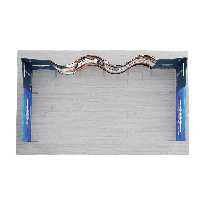 Load image into Gallery viewer, 20x10ft Magnetic Modular Fabric Displays-B