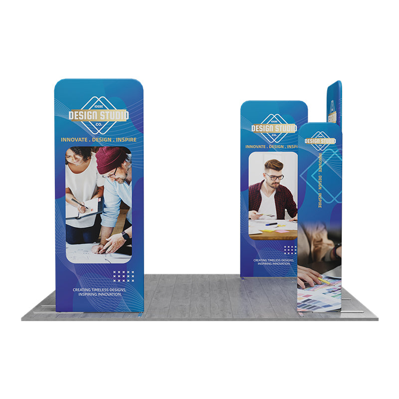 Load image into Gallery viewer, 10x10ft Magnetic Modular Fabric Displays-D