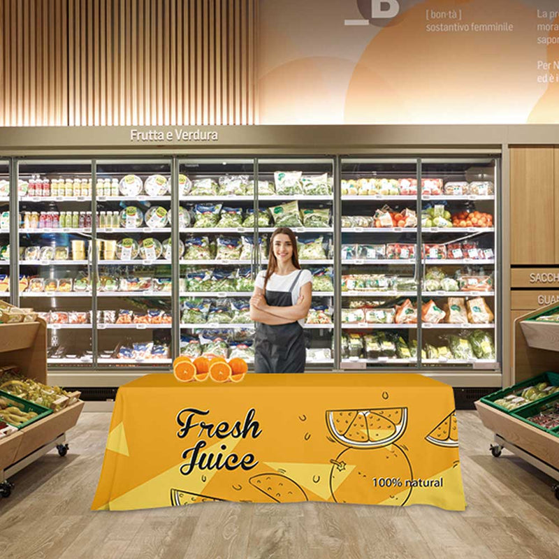 Load image into Gallery viewer, Standard Table Covers with Open Back