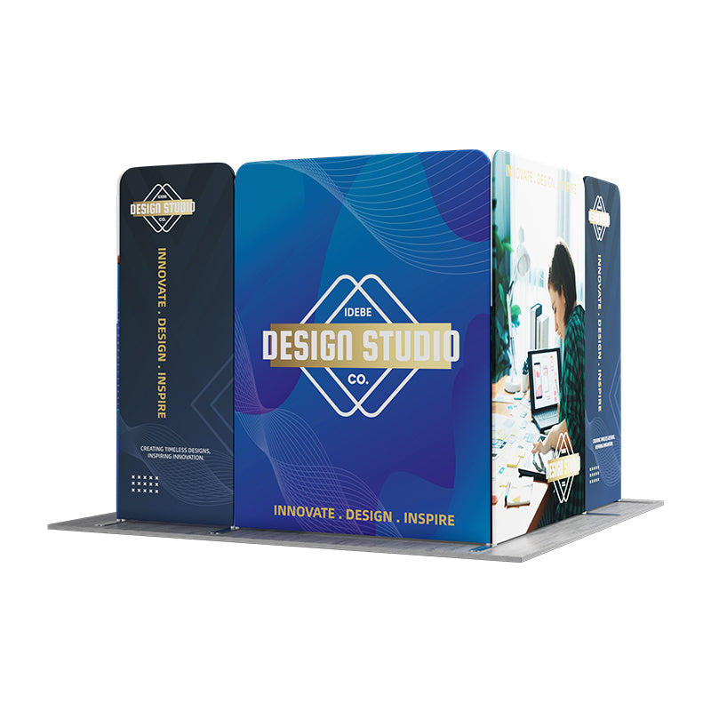 Load image into Gallery viewer, 10x10ft Magnetic Modular Fabric Displays-B