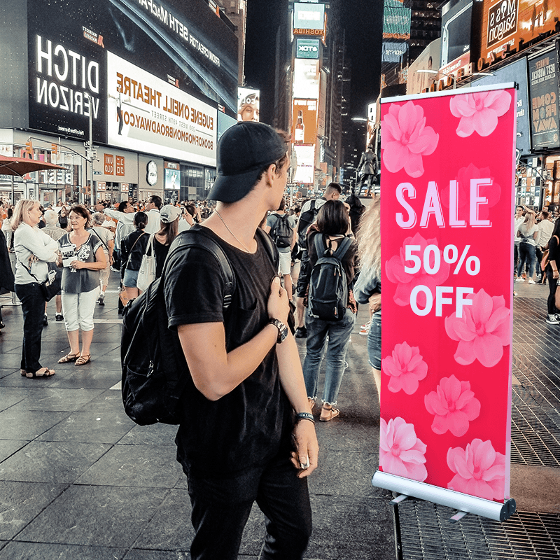 Load image into Gallery viewer, Double Sided Rollup Banner