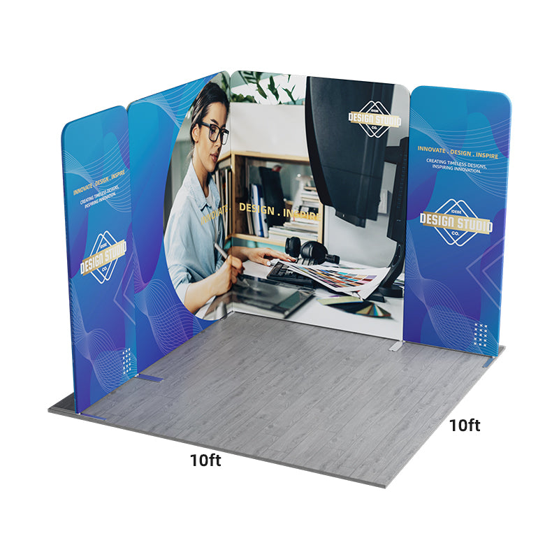 Load image into Gallery viewer, 10x10ft Magnetic Modular Fabric Displays-A