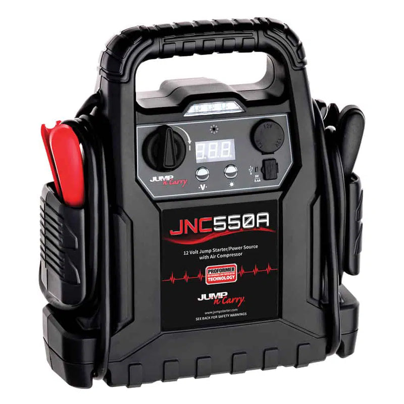 Load image into Gallery viewer, Jump-N-Carry® 550A 1100 Peak Amp 12V Jump Starter W/ Air System