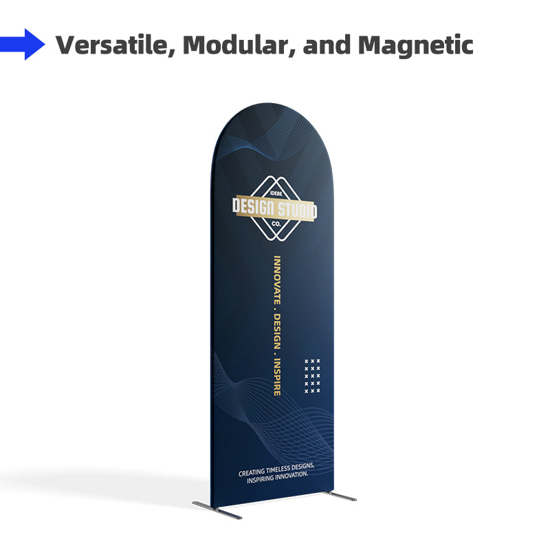 Load image into Gallery viewer, Magnetic Arch Fabric Banner Stand