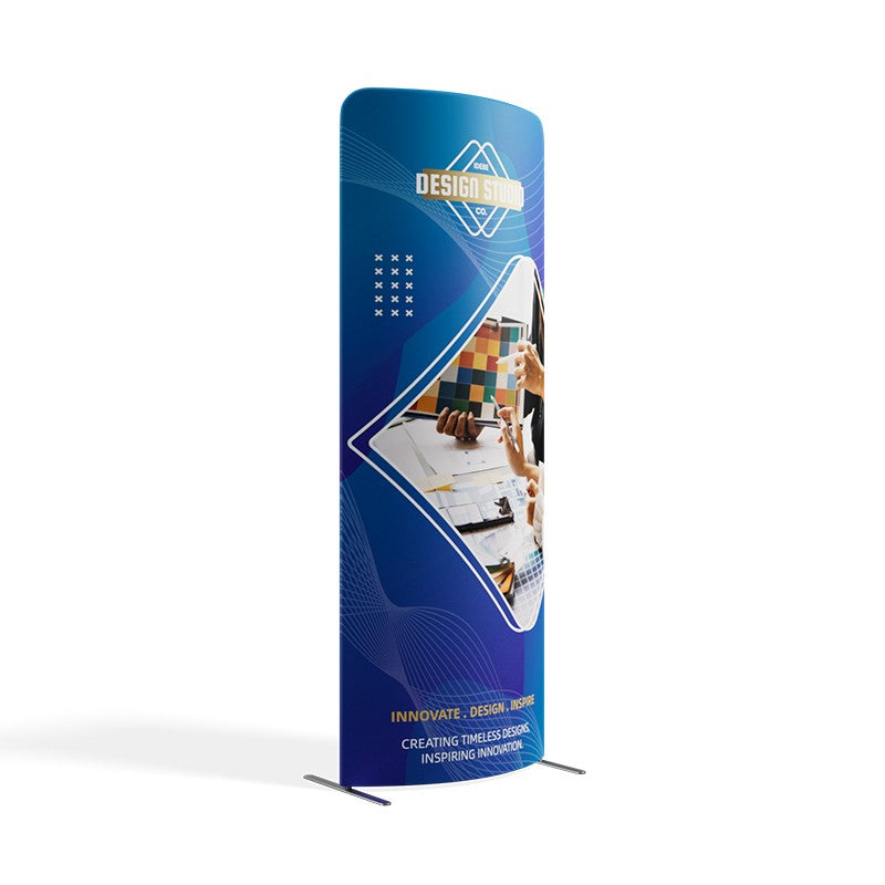 Load image into Gallery viewer, Magnetic Curved Fabric Banner Stand
