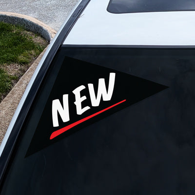 Load image into Gallery viewer, "NEW" Corner Decal (12)