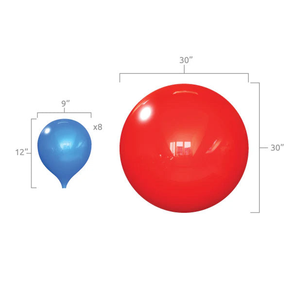 Load image into Gallery viewer, PermaShine® 4-Layer Ceiling Balloon Column Kit