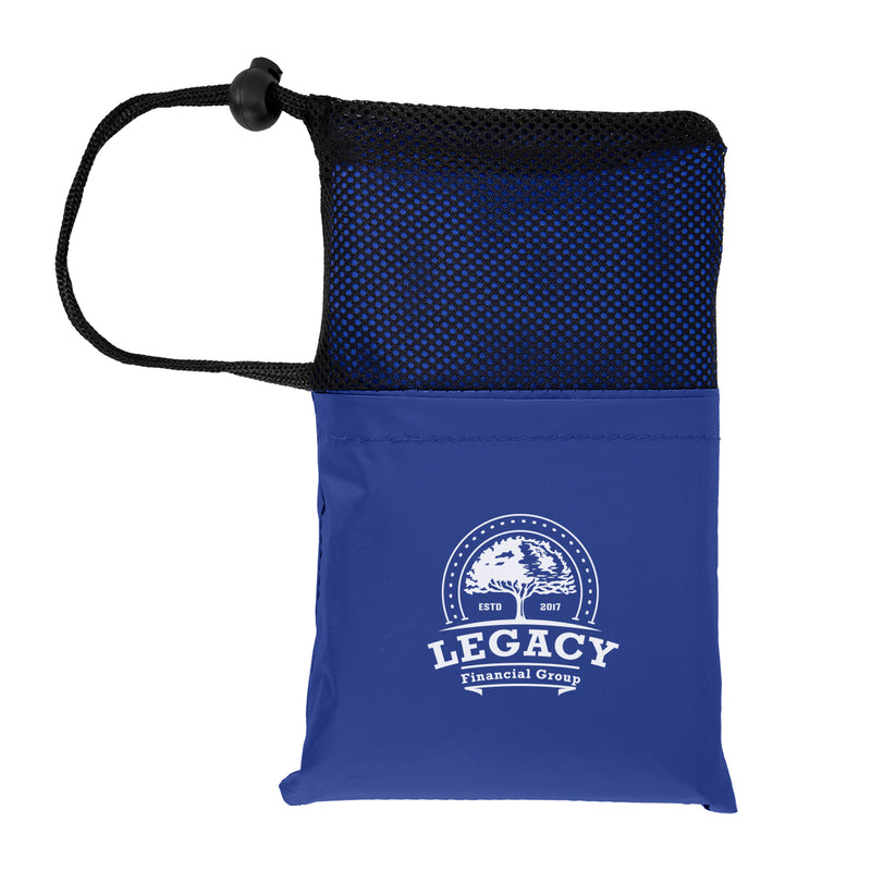 Load image into Gallery viewer, PEVA Poncho With Drawstring Pouch