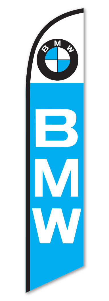Load image into Gallery viewer, Premium Swooper Flag - BMW