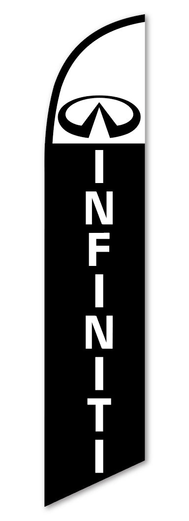 Load image into Gallery viewer, Premium Swooper Flag - Infiniti