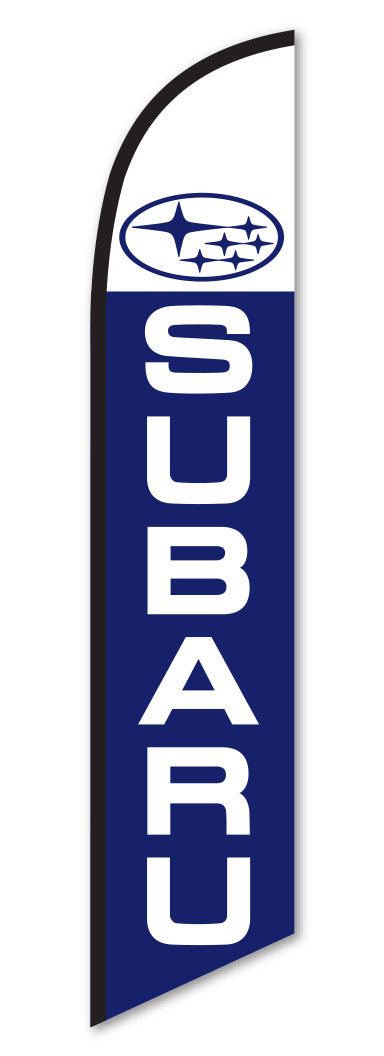 Load image into Gallery viewer, Premium Swooper Flag - Subaru