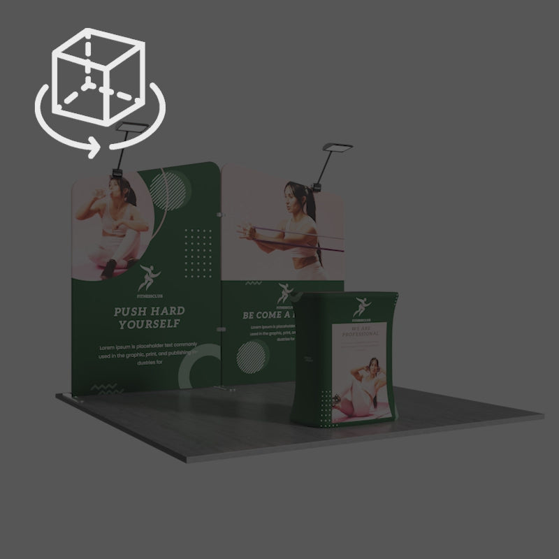 Load and play video in Gallery viewer, 10x10ft Showroom Display Kit - C2