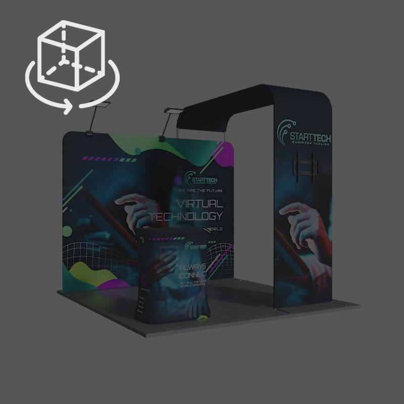 Load and play video in Gallery viewer, 10x10ft Showroom Display Kit - A3