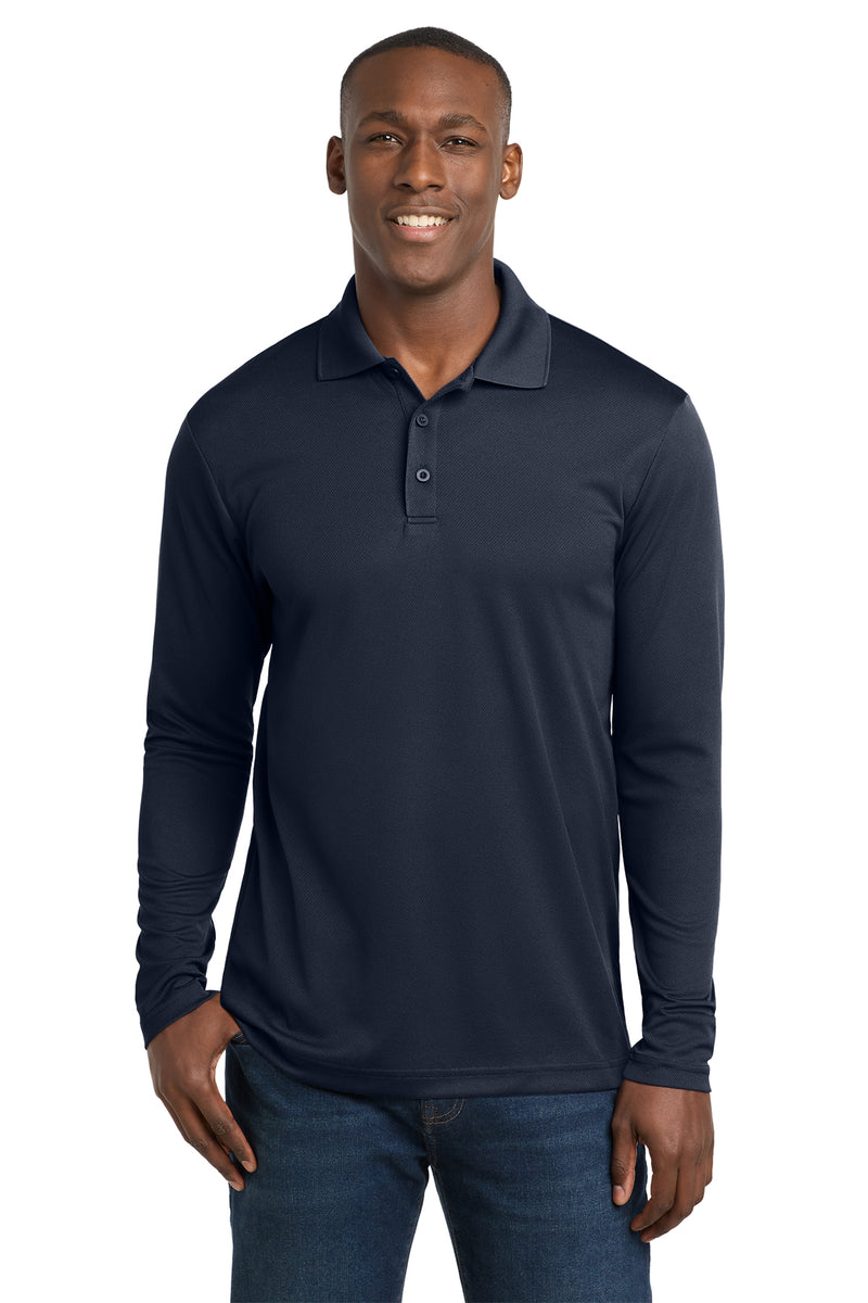Load image into Gallery viewer, Sport-Tek ® PosiCharge ® RacerMesh ® Long Sleeve Polo