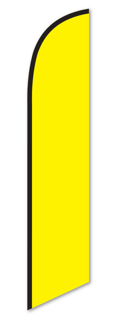 Load image into Gallery viewer, Swooper Flag - Solid Yellow