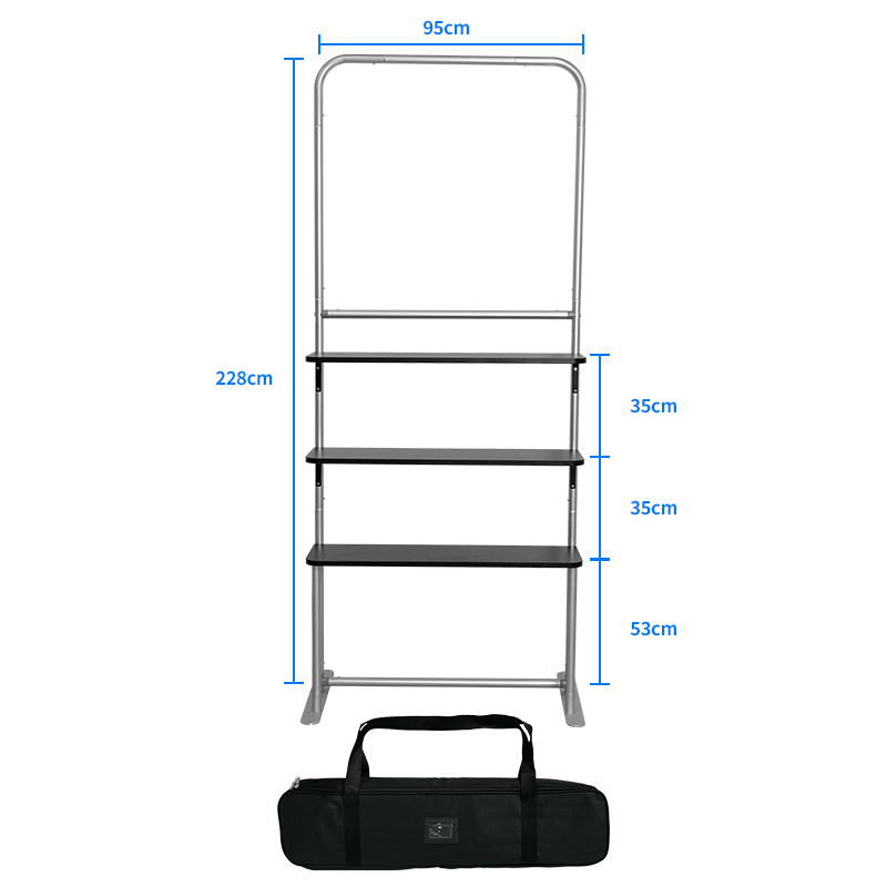 Load image into Gallery viewer, Tension Fabric Display Rack