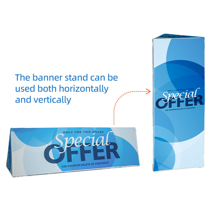 Load image into Gallery viewer, Triangle Banner Stand
