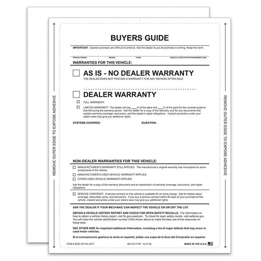 1 Part Buyers Guides